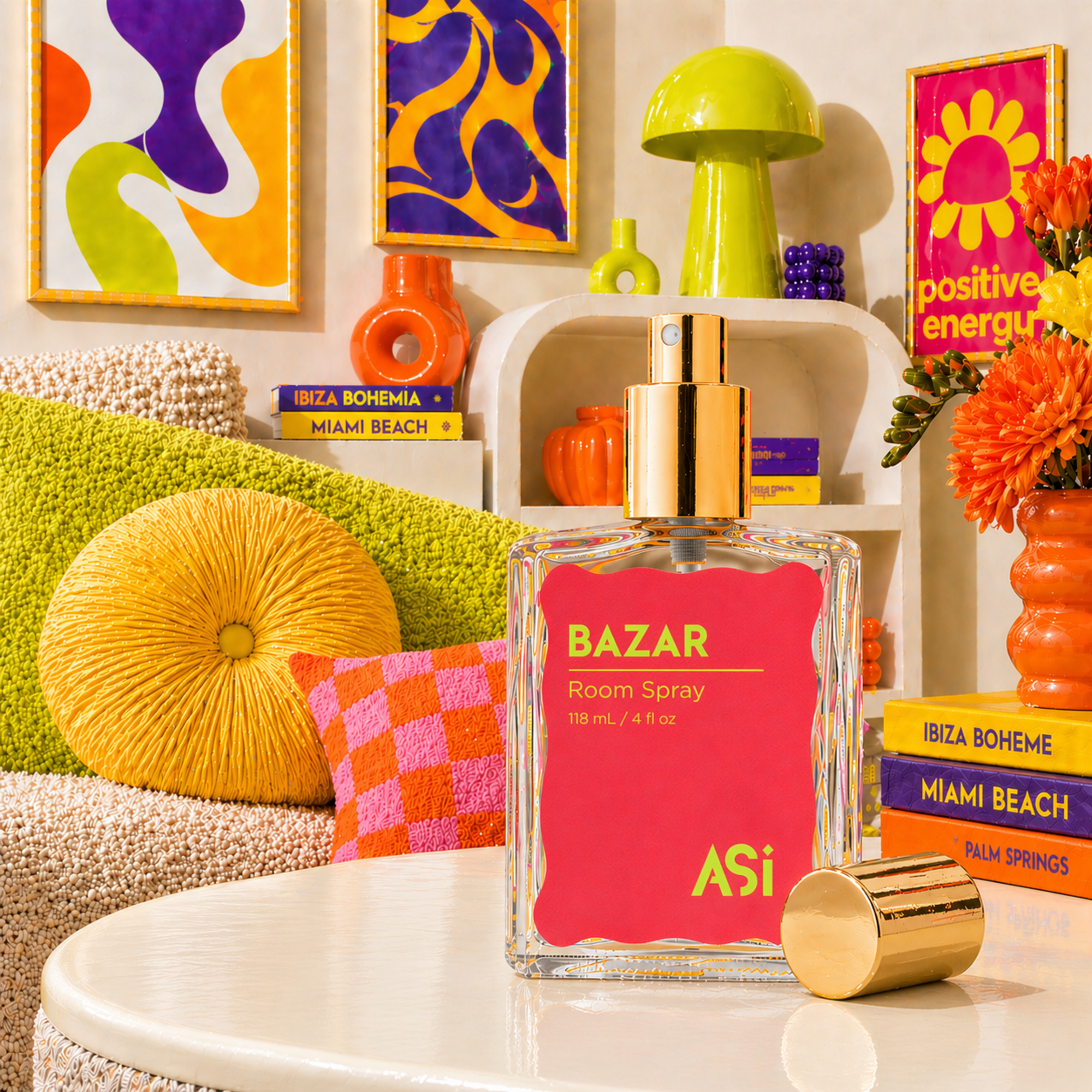 Así Bazar room spray – close-up