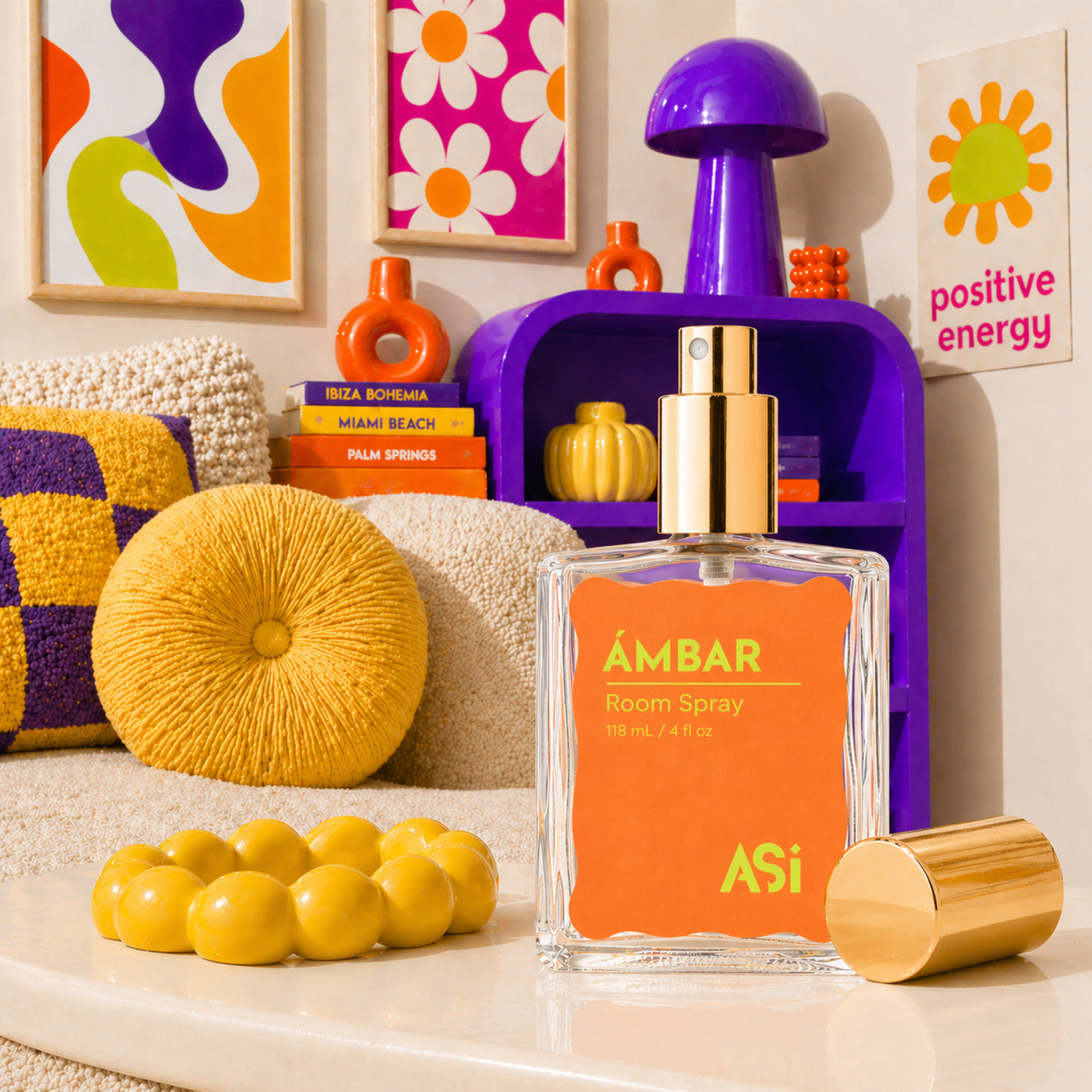 Así Ambar room spray – close-up