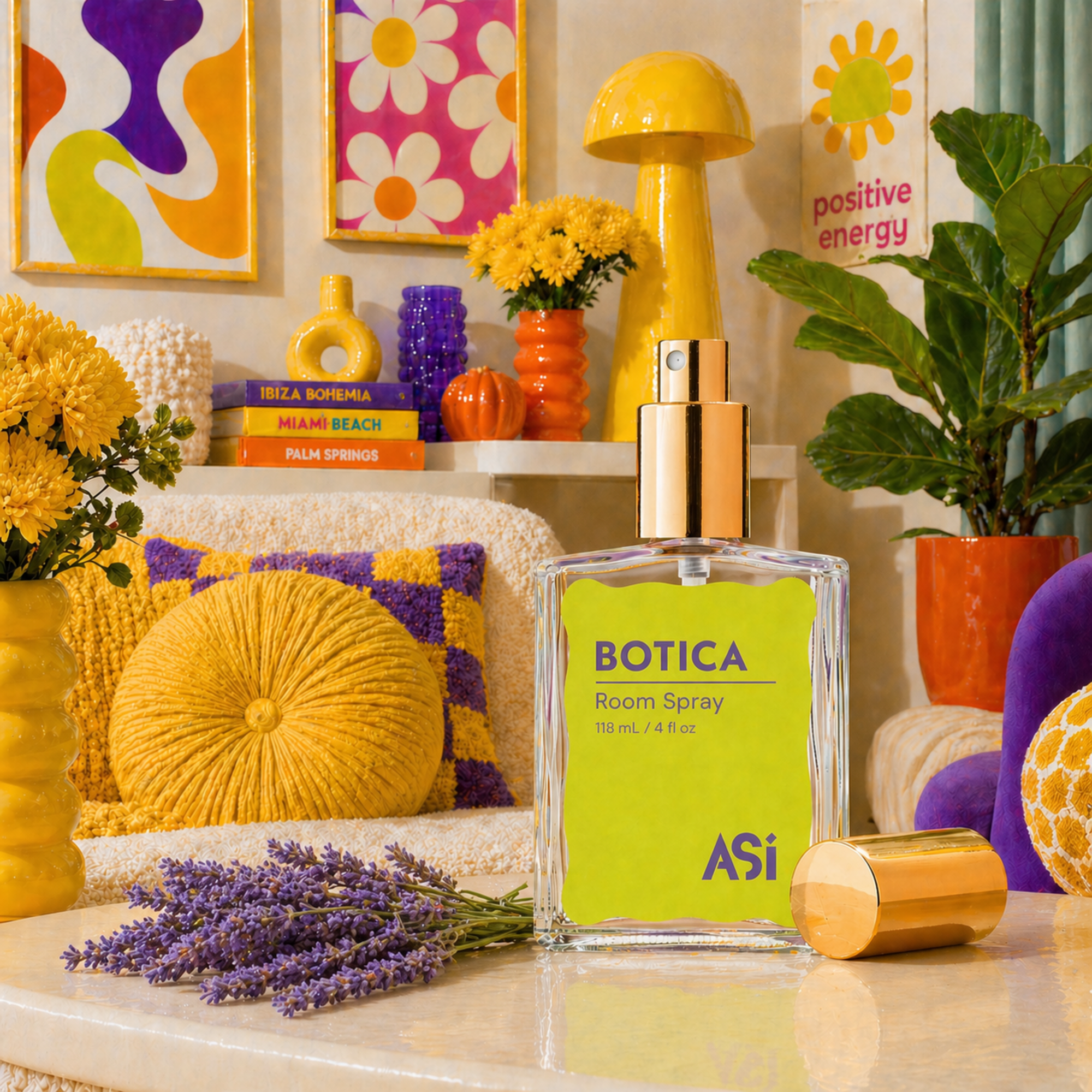 Así Botica room spray – close-up