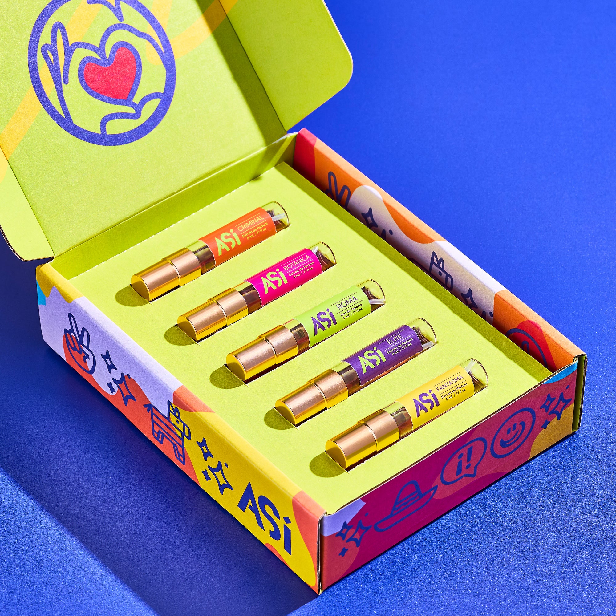 Anything-Goes Set – sample fragrances inside
