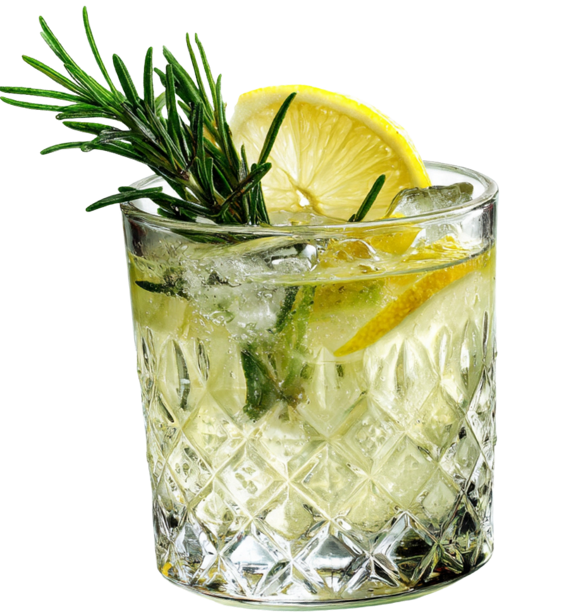 Gin and zest fragrance notes
